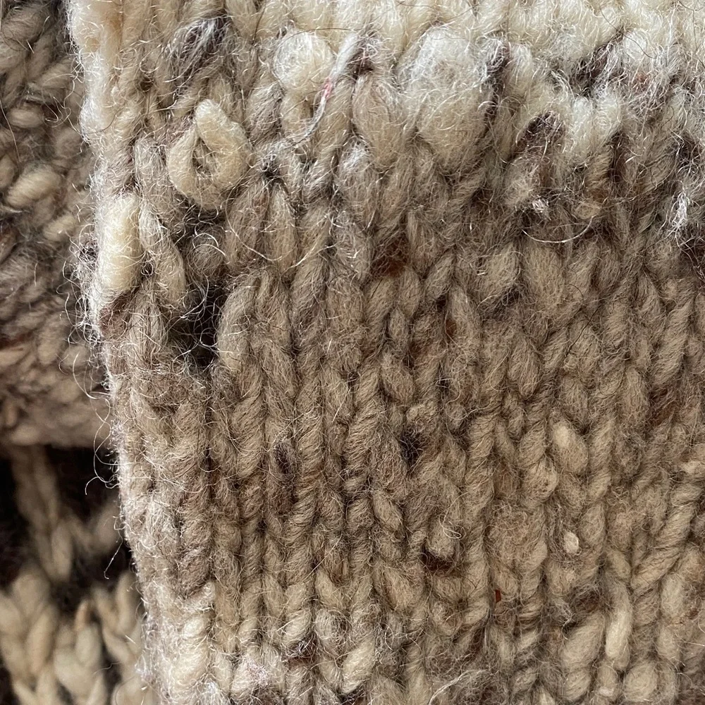 Vintage 1950s/1960s Wool Cowichan Sweater